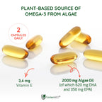 FürstenMED Algae Oil Vegan Omega 3 - 60 Softgels - image 2