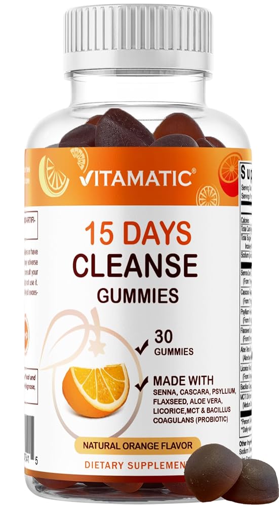 Vitamatic 15 Day Cleanse Gummies - 30 Count