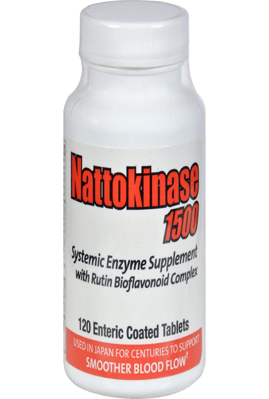 Naturally Vitamins Nattokinase - 120 Tablets