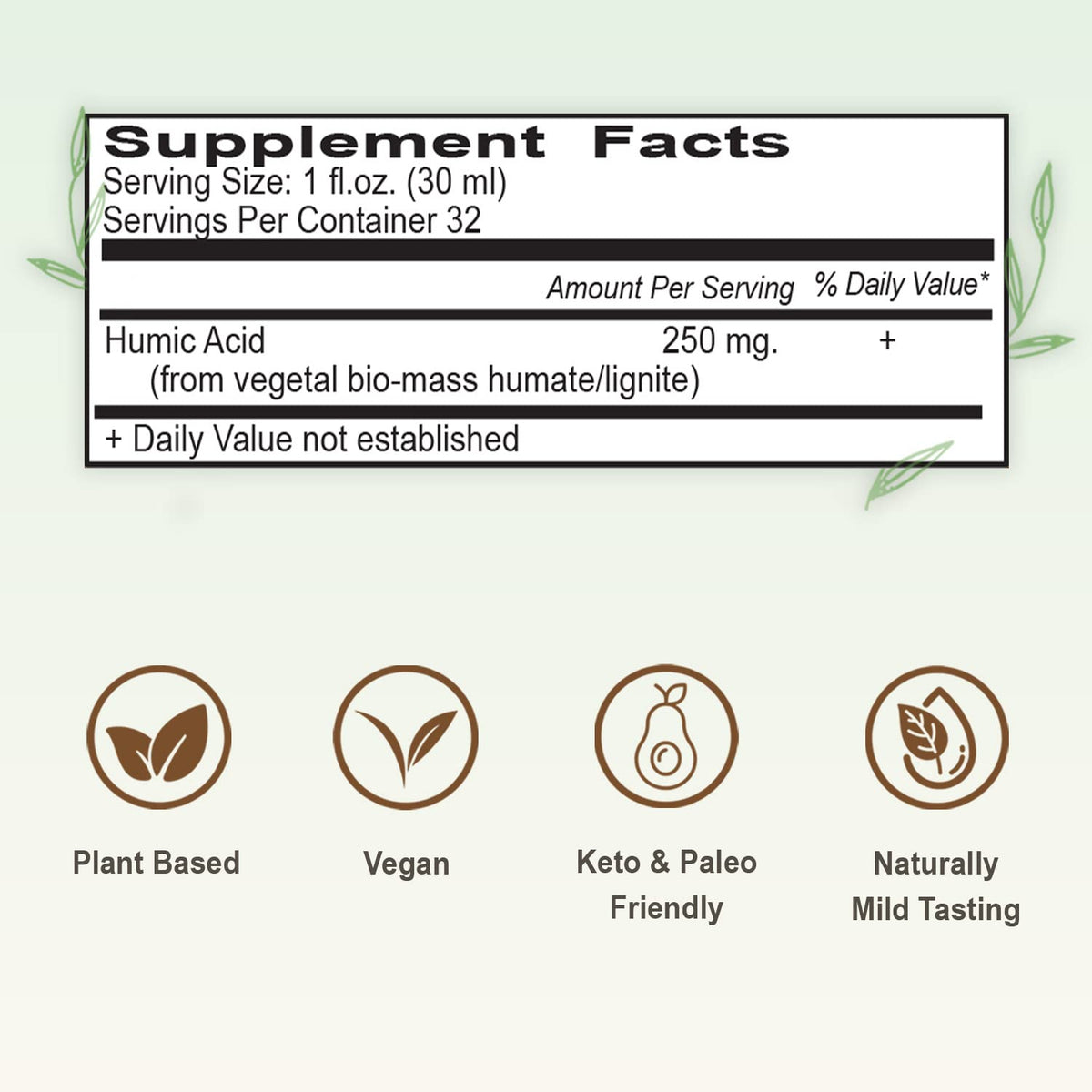 Vital Earth Minerals Humic Minerals Fulvic Acid Supplement - 32 Fl Oz - image 5