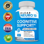 Gold Nutra Clear Neuro 10 Brain Support Capsules - 3 Pack - image 3