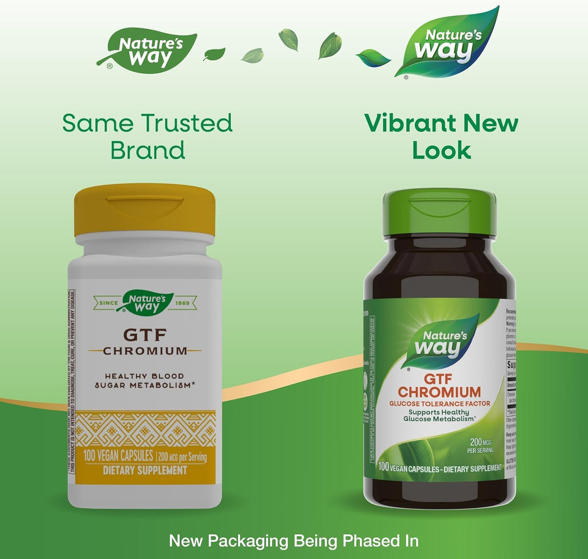 Nature's Way GTF Chromium 200 mcg - 100 Capsules - image 4