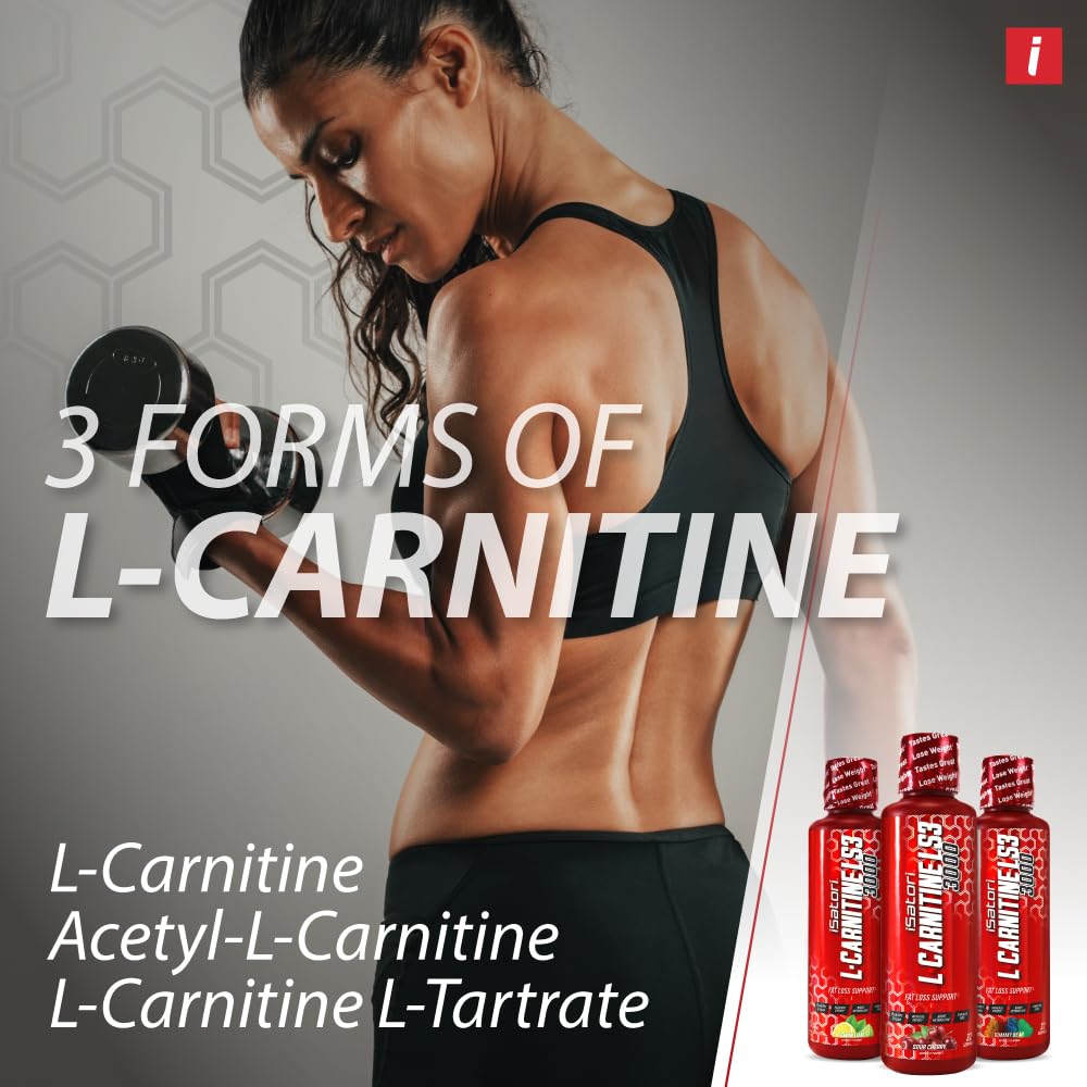 iSatori L-Carnitine LS3 3000 - Boost Energy & Metabolism