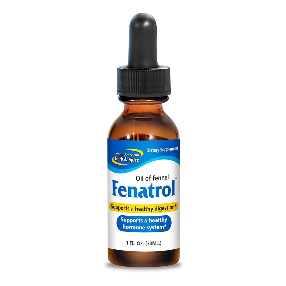 North American Herb & Spice Fenatrol Oil of Wild Fennel - 1 fl. oz.