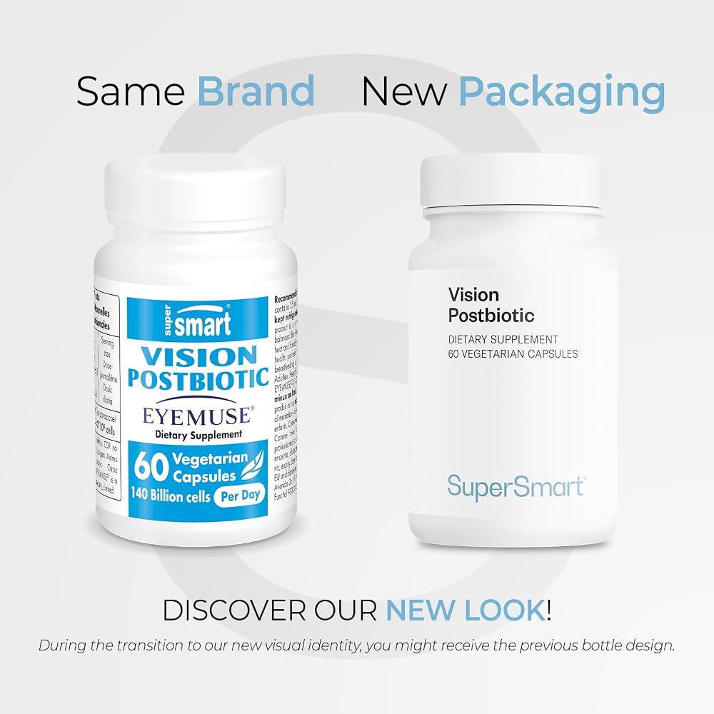 Supersmart Vision Postbiotic 140 Billion Cells - 60 Vegetarian Capsules - image 2