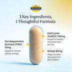 Simple Promise CardioClear7 - Coq10 PQQ Heart Supplement - Shilajit