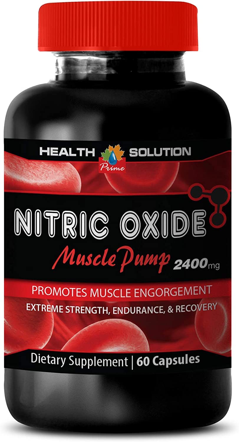 Health Solution Prime Nitric Oxide Booster 2400mg - 60 Capsules