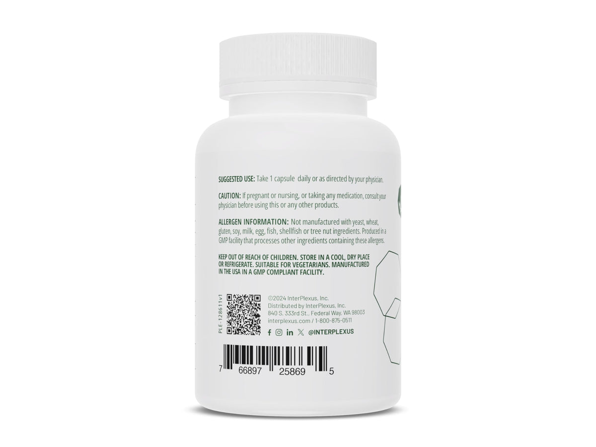InterPlexus Zinc Plus Immune Support - 60 Capsules - image 3