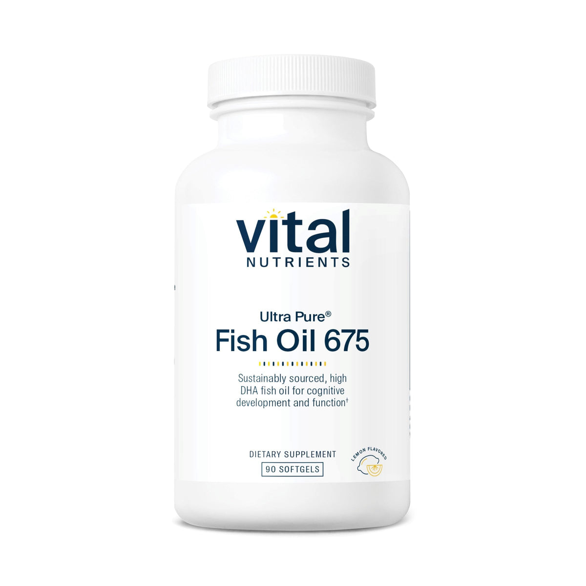 Vital Nutrients Ultra Pure Fish Oil 675 - 90 Softgels
