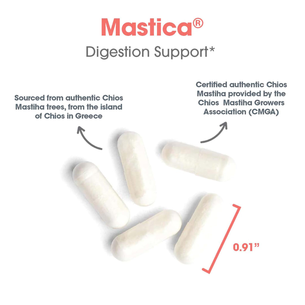 Allergy Research Group Mastica Chios Mastic Gum Digestive Support - 240 Capsules - image 5