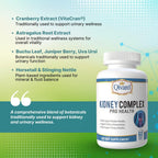 Qivaro Kidney Complex Pro-Health Supplement - 60 Vegetable Capsules - image 3