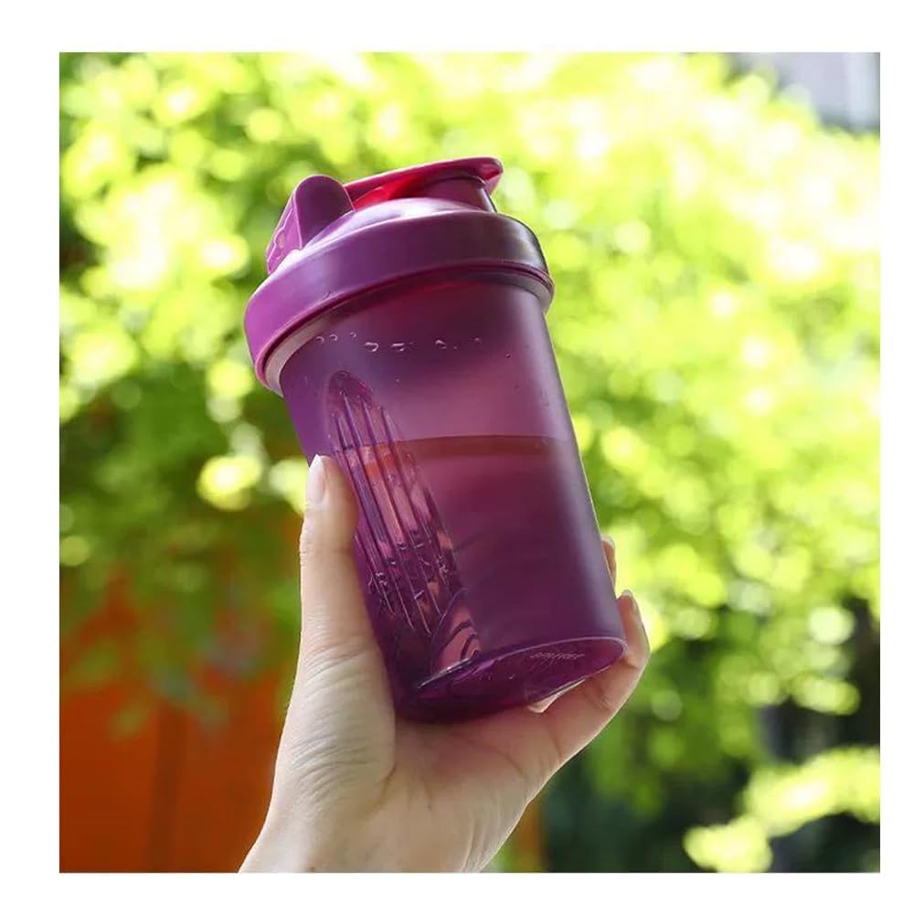 CHNLML Protein Shaker Bottle 400ML Leak-Proof - 2 Bottles - image 3
