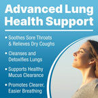 LUNG CLEAR PRO: Natural Respiratory Drops Blend with Mullein