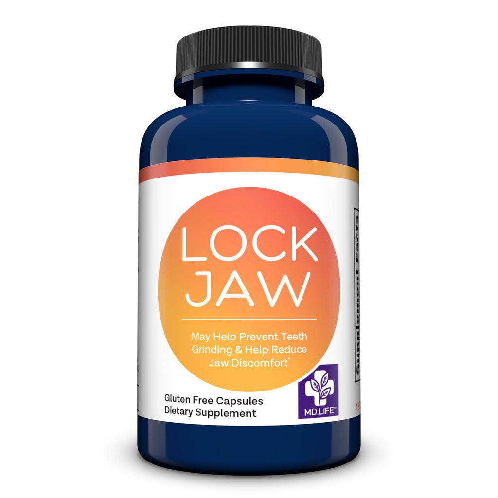 MD.LIFE Lock Jaw Assistance Double Strength - 60 Vegan Capsules