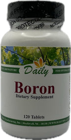 Daily Manufacturing Boron Trace Mineral - 120 Tablets
