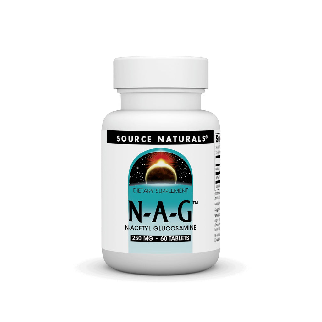 Source Naturals N-A-G N-Acetyl Glucosamine 250 mg - 60 Tablets