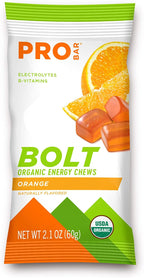 PROBAR BOLT Organic Energy Chews Orange - 12 Pack