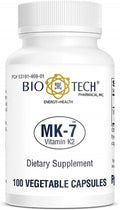 Bio-Tech Pharmacal MK-7 Vitamin K2 150 mcg - 100 Vegetarian Capsules