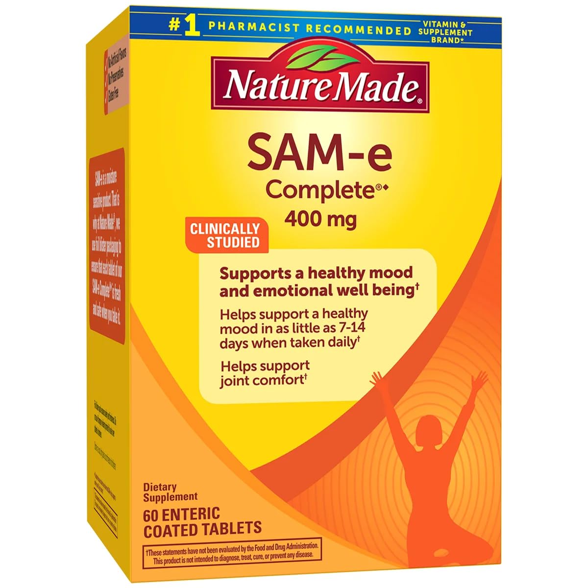 Nature Made SAM-e Complete 400 mg Tablet - 60 Count - image 9