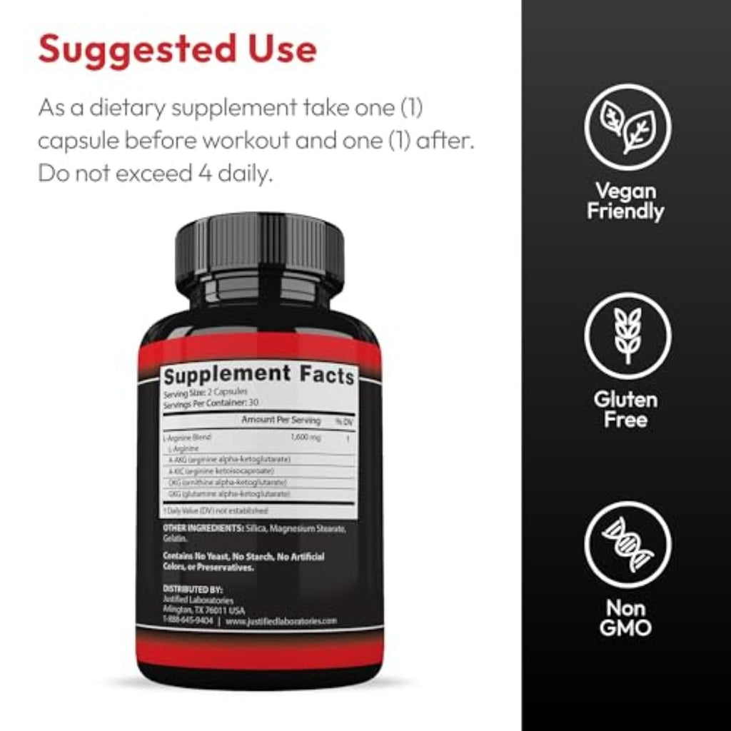 Justified Laboratories Nitric Oxide Xtreme 5000 - image 2