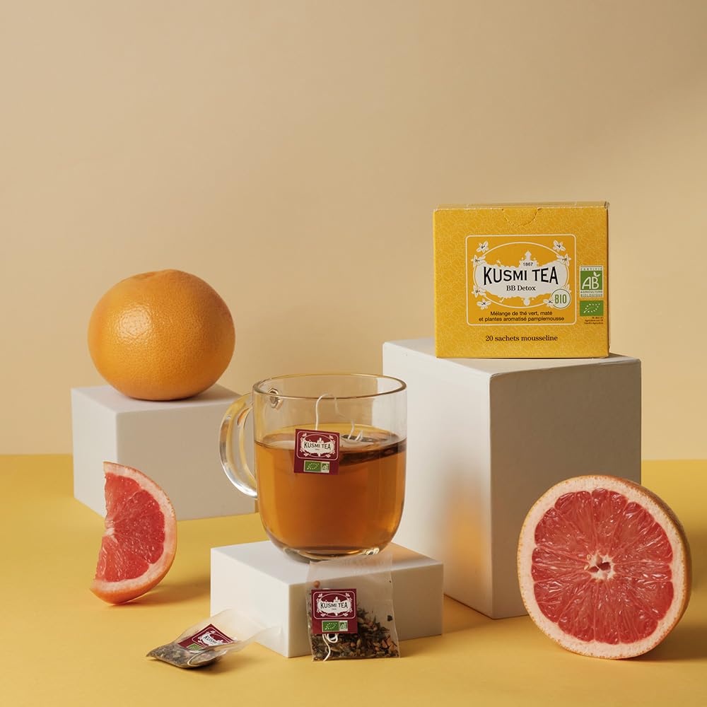 Kusmi Tea - Pack of 2 Boxes of Tea Bags - BB Detox - Iconic Detox Tea - image 7