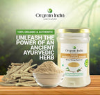 Orgrain India Certified Organic Ashwagandha Powder - 4 x 100g - image 4