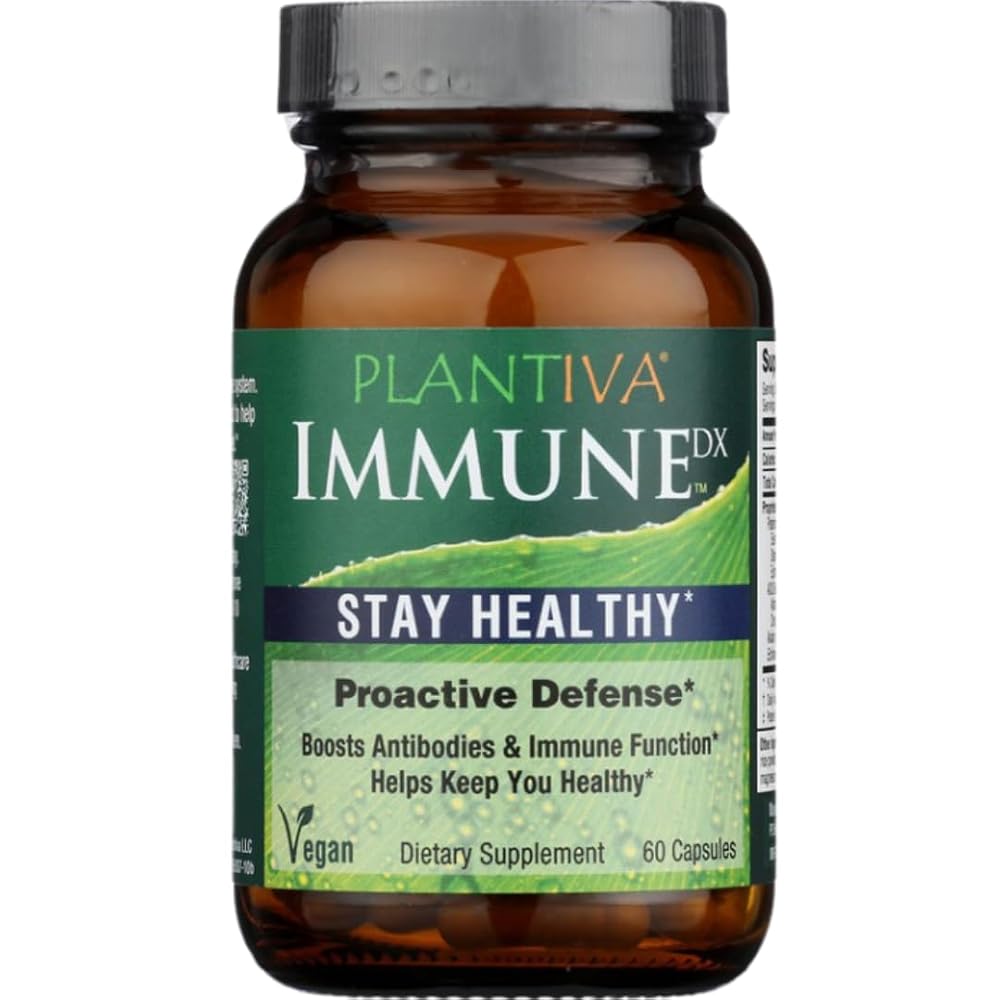 Plantiva ImmuneDx Immune Support Herbal Supplement - 60 Capsules