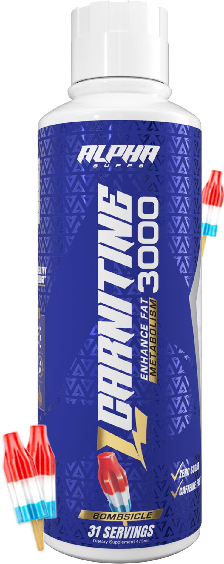 Alpha Supps - L-Carnitine 3000 mg Liquid