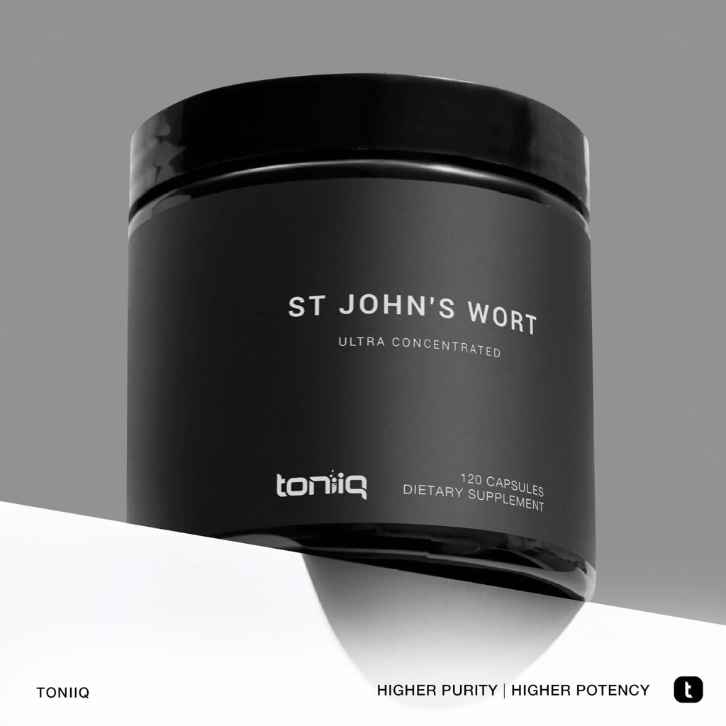 Toniiq St. John's Wort 1,000mg Ultra High Strength - 120 Capsules - image 3