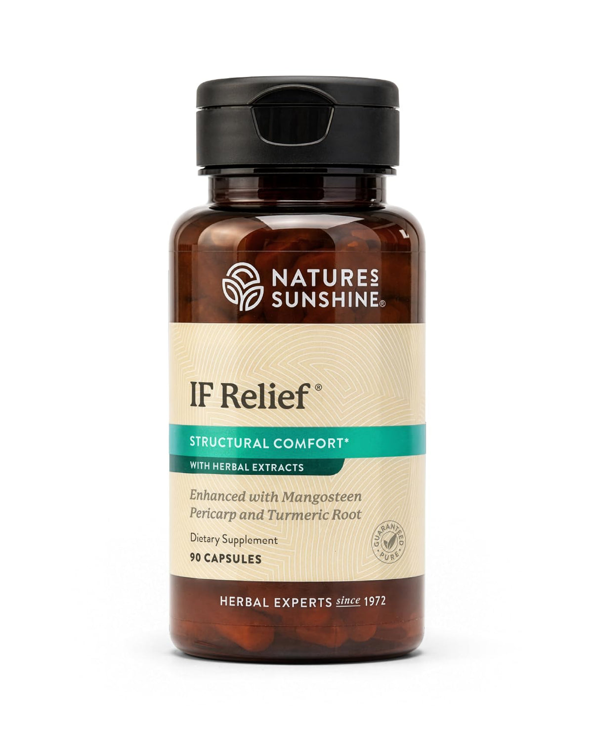 Nature's Sunshine IF Relief Herbal Capsules - 90 Capsules