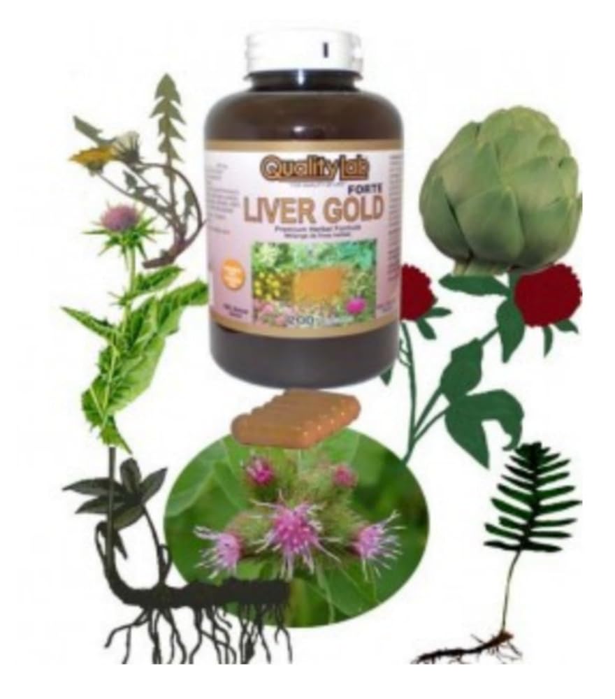 Quality Lab Liver Gold Forte Liver Extract - 300 Capsules