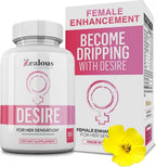 Zealous Nutrition Desire Female Drive Enhancement Capsules - 60 Capsules