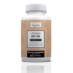 Vita Organics Vitamin K2+D3 10,000 IU with BioPerine - 60 Capsules