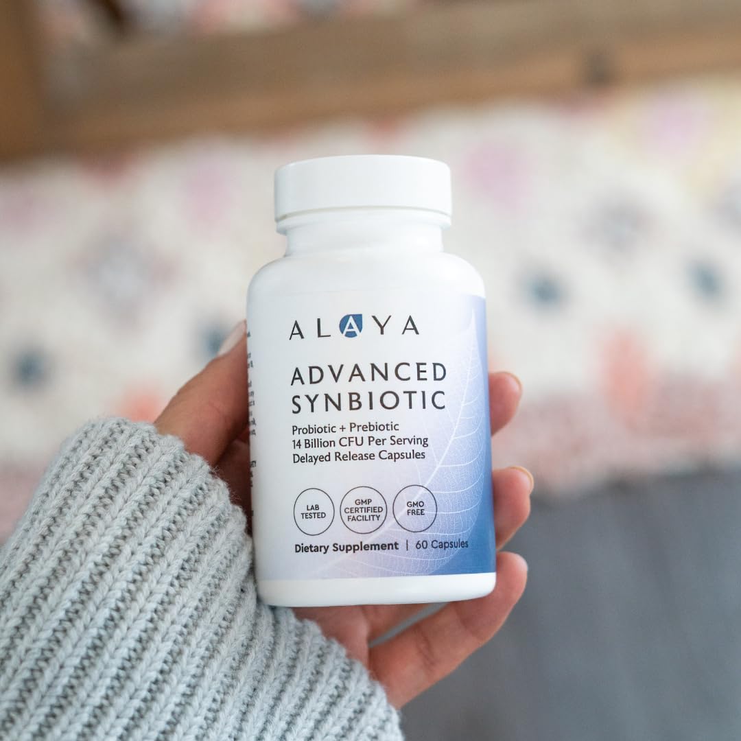 Alaya Naturals Advanced Synbiotic Probiotic + Prebiotic - 60 Capsules - image 6