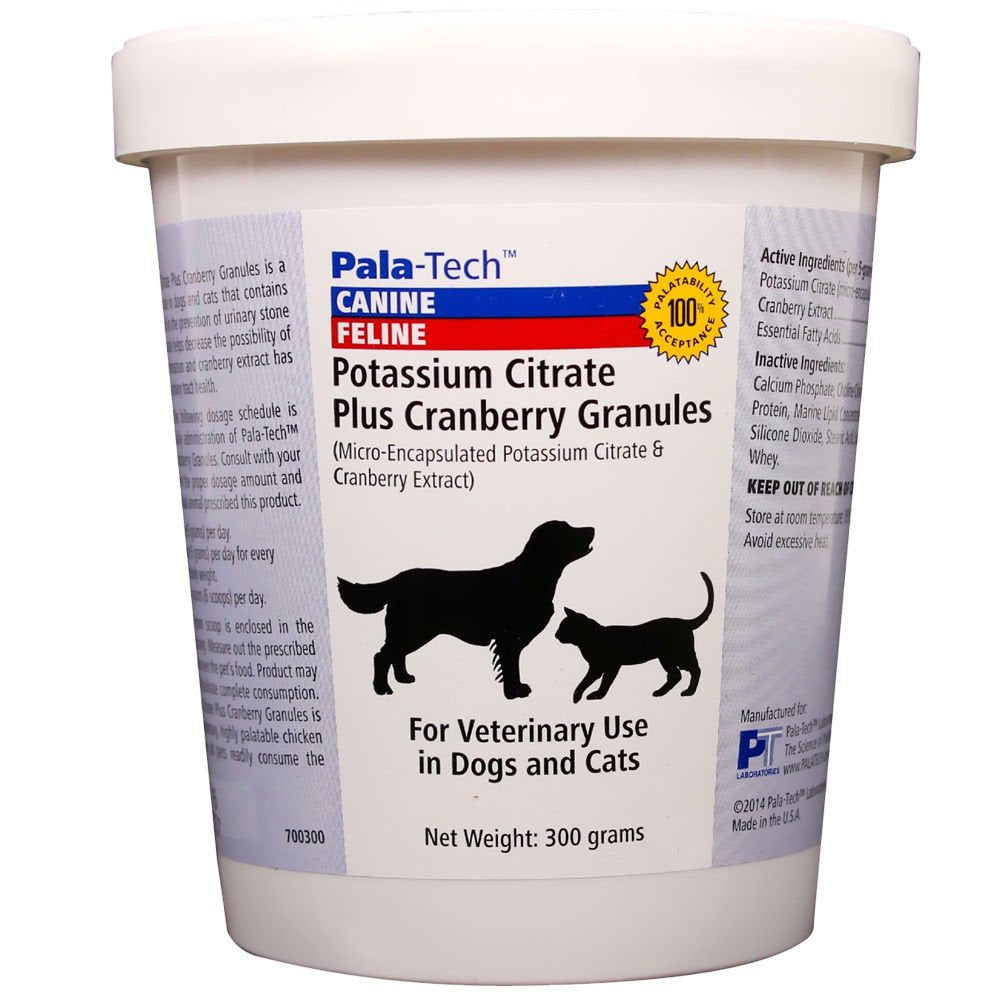 Pala Tech Potassium Citrate Plus Cranberry Granules - 300g