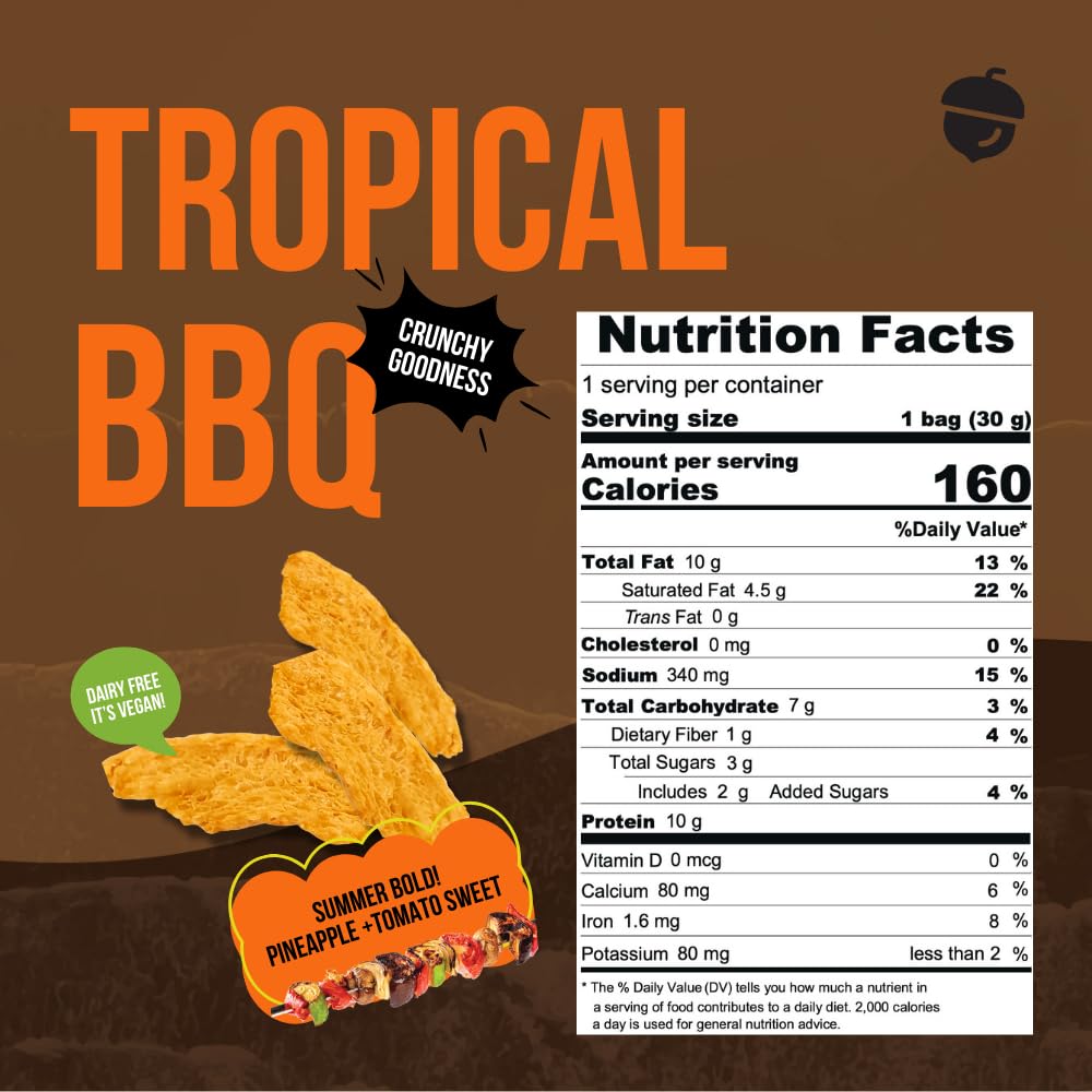 Goodness Plant Crunchy Protein Chips Barbecue - Pack of 4 - image 2