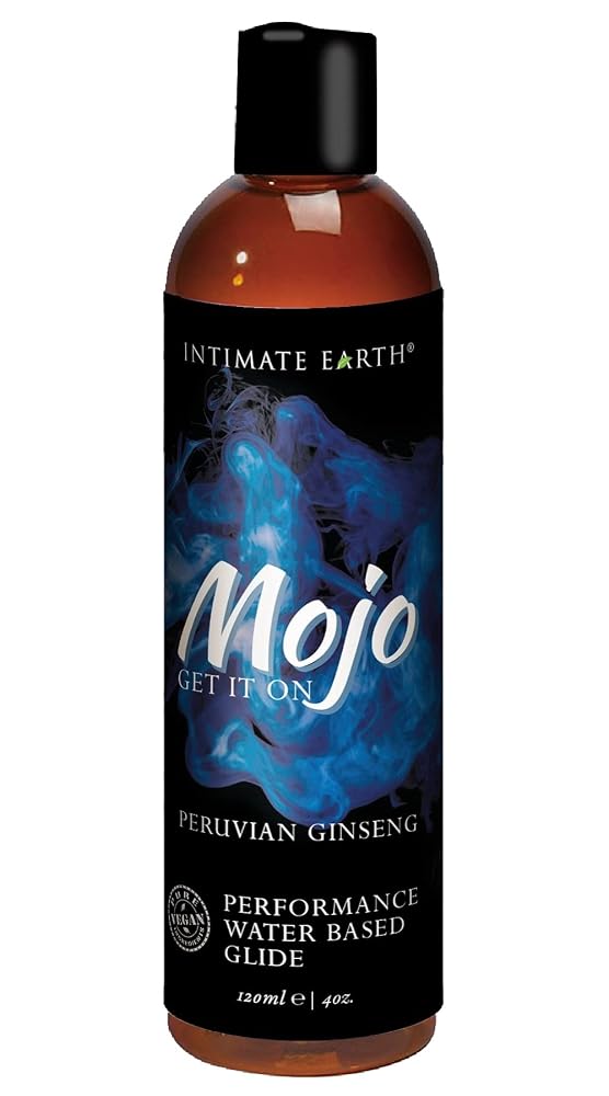 ASK GRANDPA GOURMET COFFEES Mojo Peruvian Ginseng Water-Based Glide - 4oz