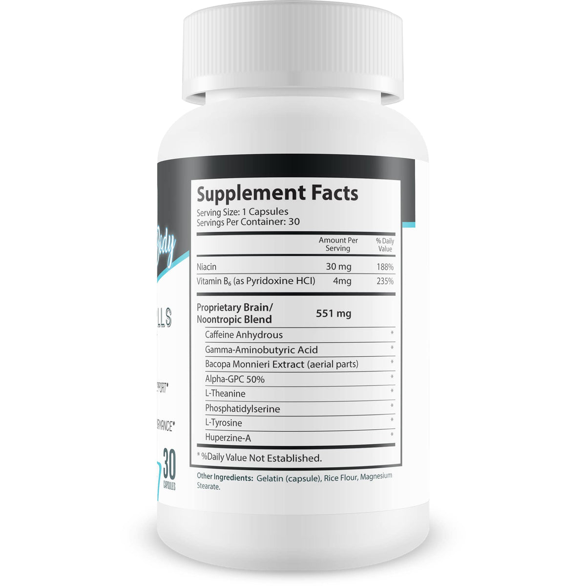 A-MAZ Amazin Brain Pills Nootropic Supplement - 60 Capsules - image 2