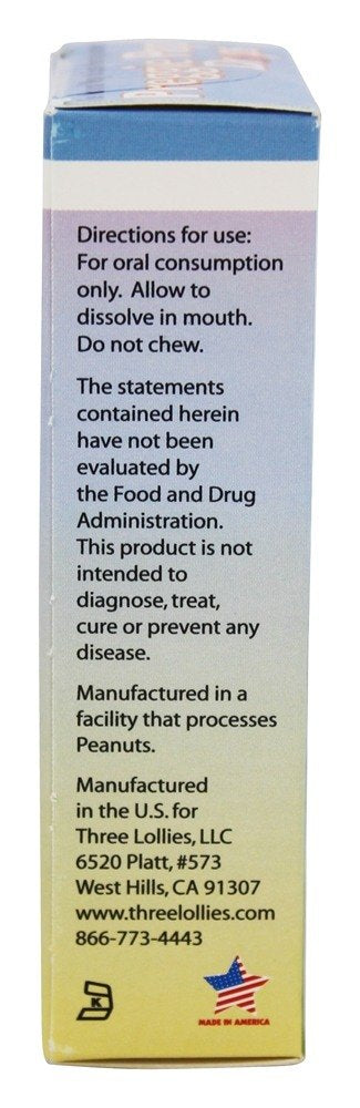 Three Lollies Drops Morning Sickness & Nausea Relief - 12 Count - image 4