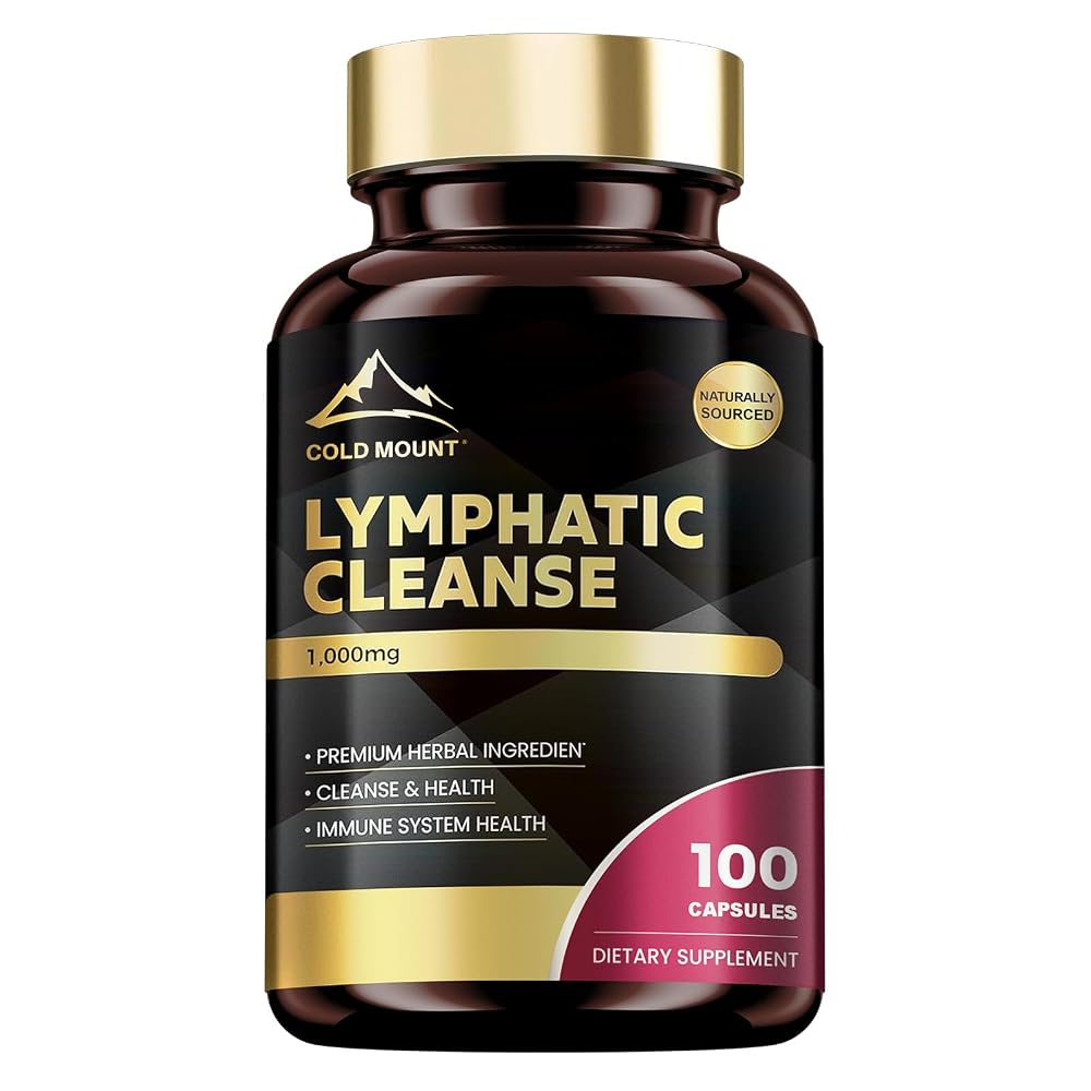MEGNETA Lymphatic Drainage Supplement - 100 Capsules