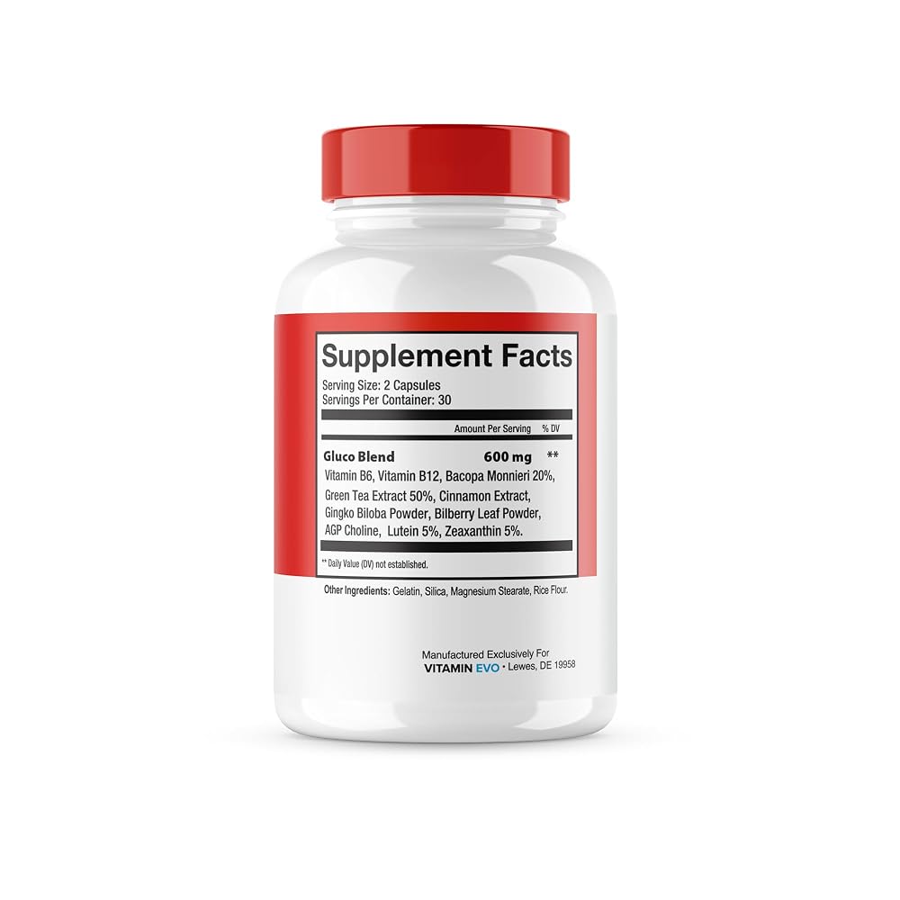 Vitamin Evo Gluco Ally Advanced Formula - 60 Capsules - image 4