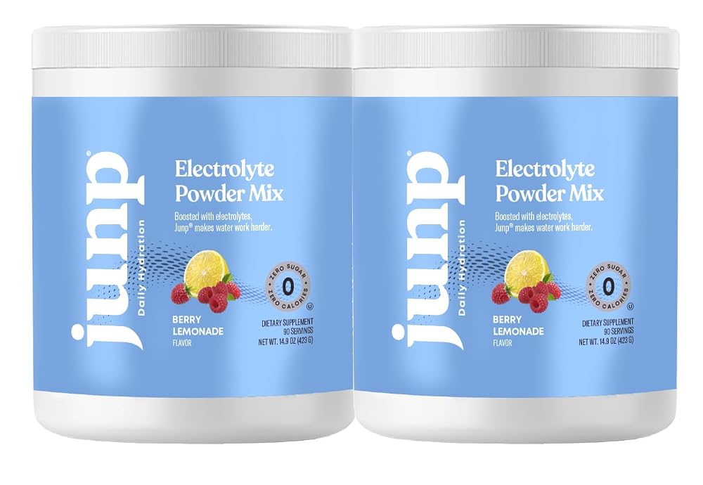 JUNP Electrolytes Powder No Sugar No Carbs Drink Mix - Potassium