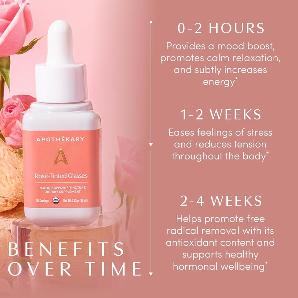 Apothékary ApothéKary Rosé-Tinted Glasses Liquid Herbal Drops
