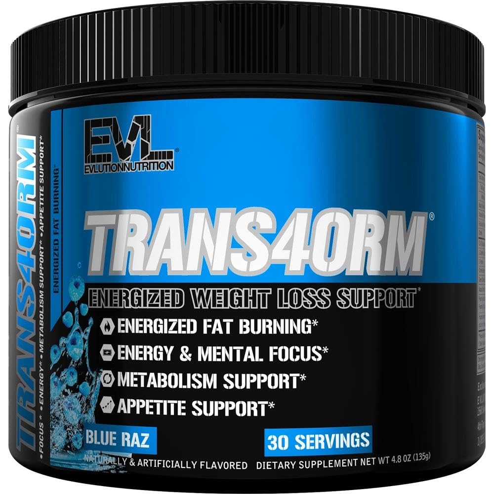 Evlution EVL Trans4orm Thermogenic Fat Burner Powder - 5.1 oz