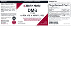 Kirkman DMG with Folate and Methyl B12 125 mg - 200 Capsules - image 3