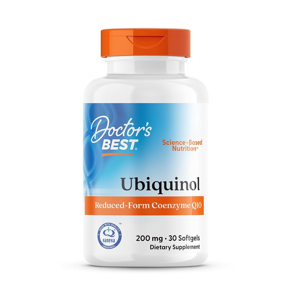 Doctor's Best Ubiquinol Featuring kaneka qh- 200 Mg