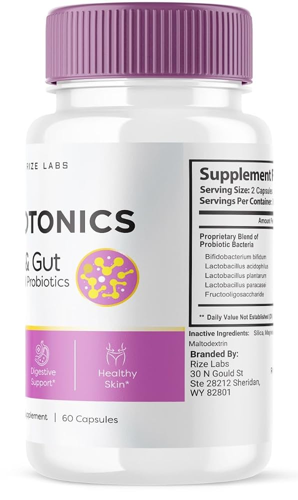 Rize Labs Neotonics Skin & Gut Capsules - 60 Capsules - image 4