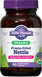 Oregon's Wild Harvest Certified Organic Nettle Capsules with Stinging