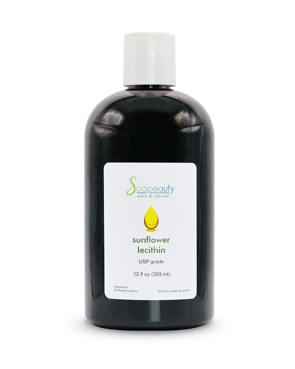 Soapeauty SUNFLOWER LECITHIN USP Grade Unbleached Fluid 100% Pure