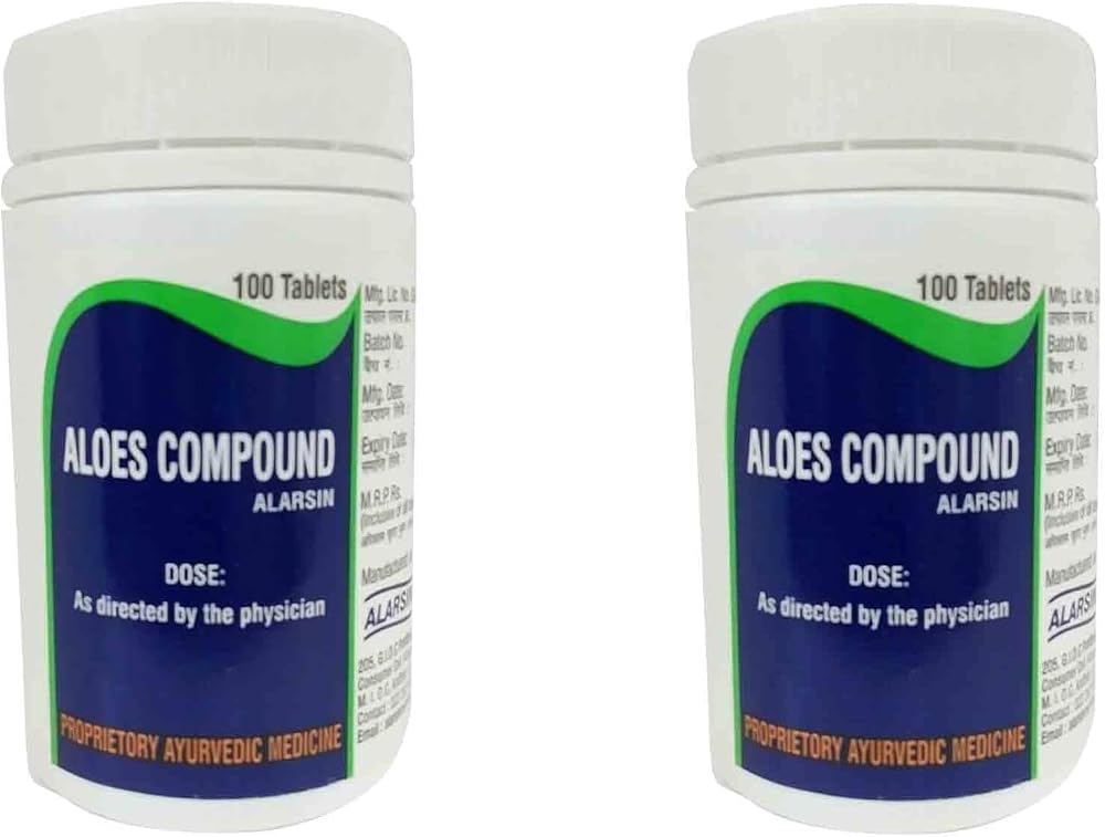 Alarsin Aloes Compound Herbal Supplement